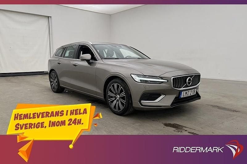 Begagnad Volvo V60 Inscription 253 HK (186 kW) 2020 Grå Kombi
