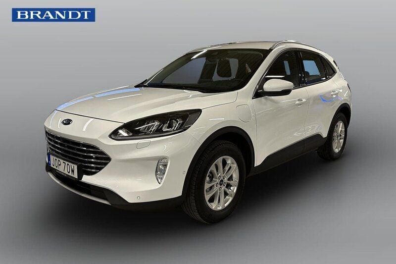 Vit Begagnad 2022 Ford Kuga Titanium SUV | 264 900 kr (Lite dyr) - Bild 1/4