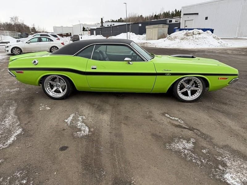 Begagnad Dodge Challenger SE 334 HK (245 kW) 1970 Grön Sportkupé