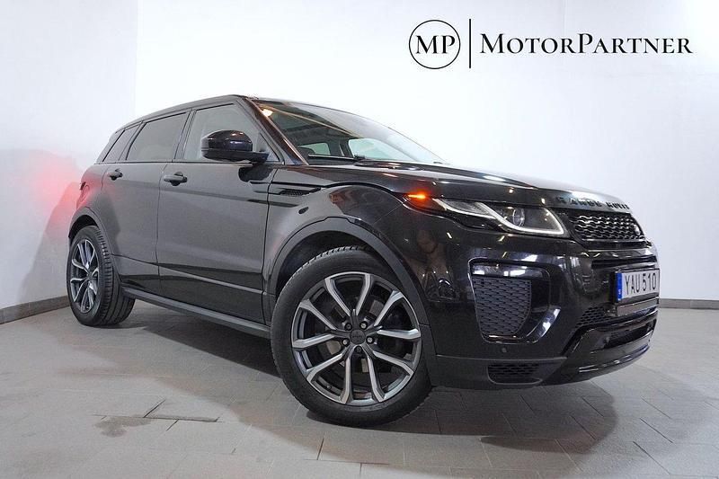 Svart Begagnad 2016 Land Rover Range Rover evoque HSE Dynamic SUV | 199 900 kr (Marknadspris) - Bild 1/4