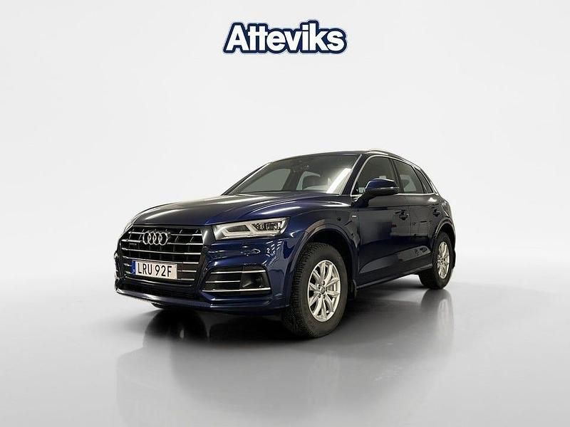 Begagnad Audi Q5 S-Line 367 HK (269 kW) 2019 Blå SUV