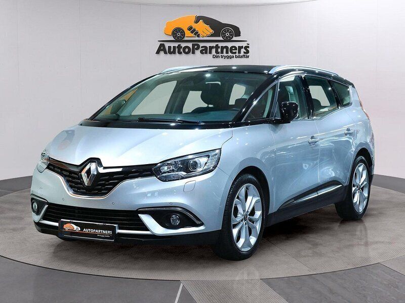 Flerfärgad Begagnad 2016 Renault Grand Scénic IV Minibuss | 169 800 kr (Marknadspris) - Bild 1/4
