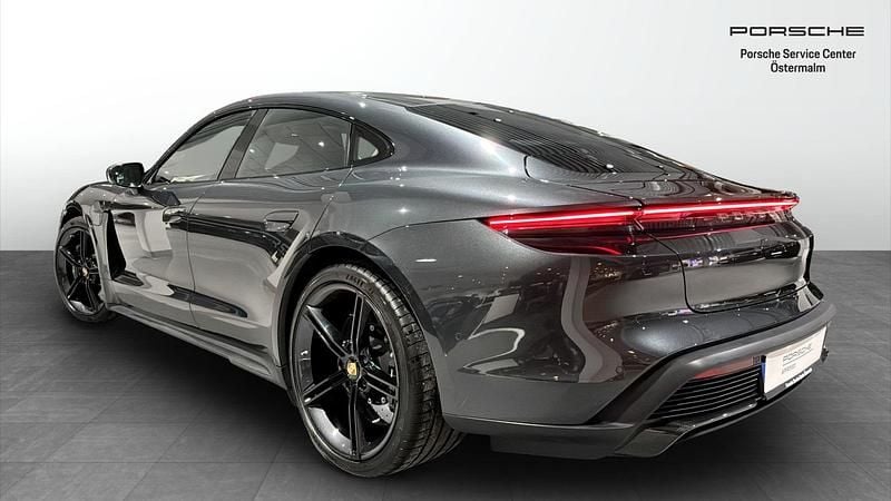Begagnad Porsche Taycan Turbo S 460 kW (626 HK) 2020 Grå Sedan