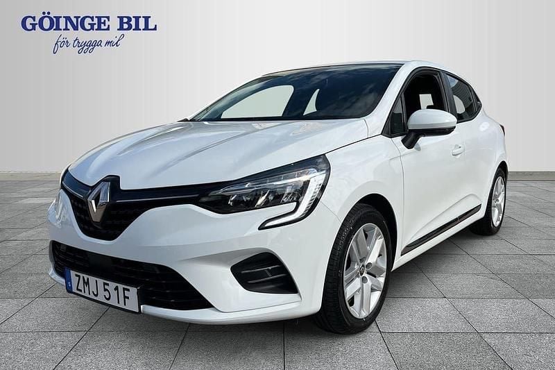 Vit Begagnad 2022 Renault Clio V Zen Halvkombi | 199 000 kr (Marknadspris) - Bild 1/3