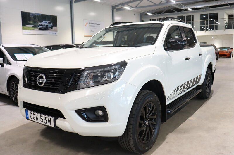 Vit Begagnad 2019 Nissan Navara N-Guard Pickup | 299 900 kr (Marknadspris) - Bild 1/4