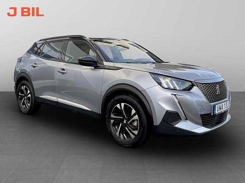 Grå Begagnad 2022 Peugeot e-2008 GTi SUV | 219 900 kr (Marknadspris) - Bild 1/4
