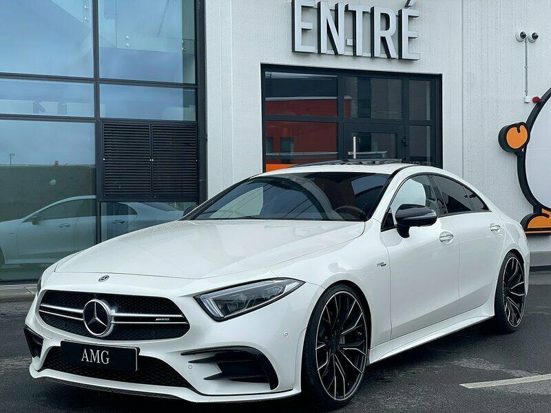 Vit Begagnad 2018 Mercedes CLS53 AMG AMG Sportkupé | 749 000 kr - Bild 1/4