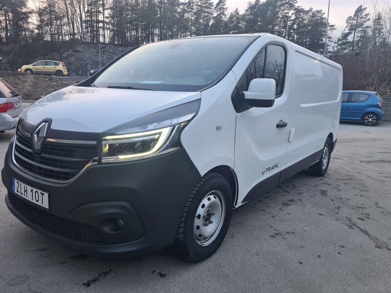 Vit Begagnad 2020 Renault Trafic Van | 248 750 kr (Marknadspris) - Bild 1/4