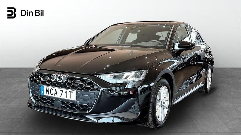 Brilliantsvart Begagnad 2025 Audi A3 Proline | 299 000 kr (Marknadspris) - Bild 1/4
