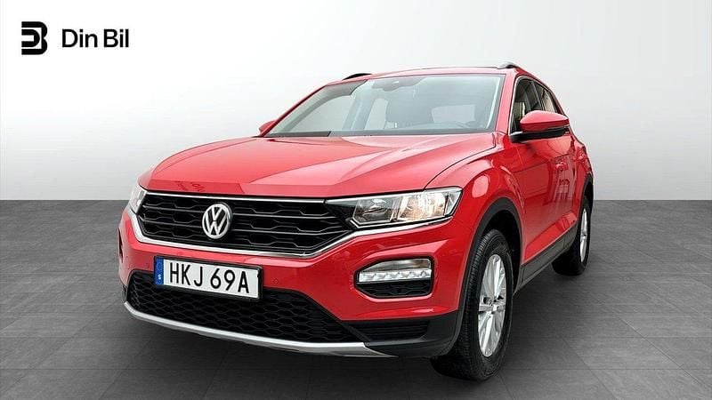 Röd Begagnad 2019 VW T-Roc Style SUV | 189 900 kr (Superpris) - Bild 1/4
