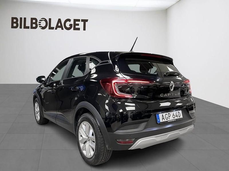 Begagnad Renault Captur Equilibre 162 HK (119 kW) 2022 Svart SUV