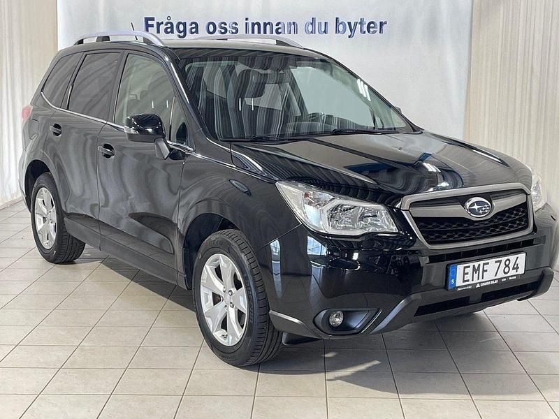 Svart Begagnad 2014 Subaru Forester SUV | 174 900 kr (Marknadspris) - Bild 1/4