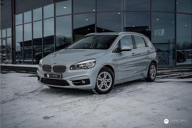 Begagnad BMW 218 Comfort Edition 136 HK (100 kW) 2016 Silver Sportkupé