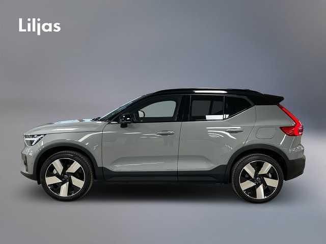Begagnad Volvo EX40 Ultra 188 kW (256 HK) 2024 Grå SUV