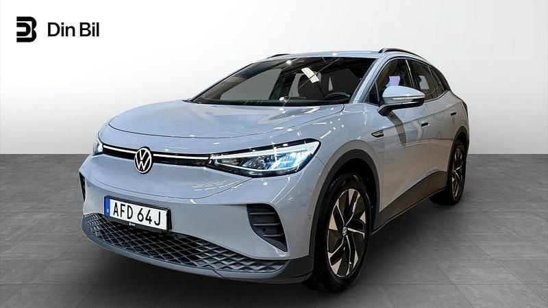 Grå (moonstone grey) Begagnad 2022 VW ID.4 Comfortline SUV | 344 900 kr (Marknadspris) - Bild 1/4