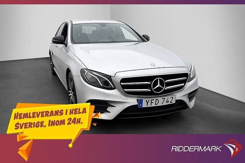 Silver Begagnad 2017 Mercedes E220 Sedan | 264 800 kr - Bild 1/3