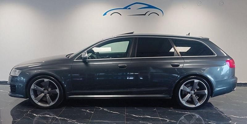 Mörkgrå Begagnad 2008 Audi RS6 Kombi | 329 900 kr - Bild 1/4