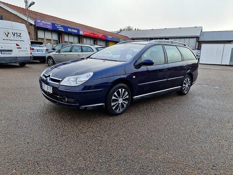 Blå Begagnad 2007 Citroën C5 Kombi | 24 499 kr (Marknadspris) - Bild 1/4