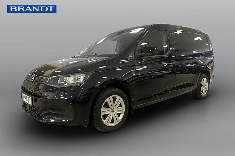 Svart Begagnad 2022 VW Caddy Maxi Minibuss | 284 000 kr (Marknadspris) - Bild 1/4