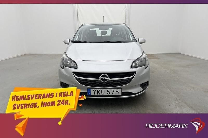 Begagnad Opel Corsa Enjoy 90 HK (66 kW) 2017 Grå Halvkombi
