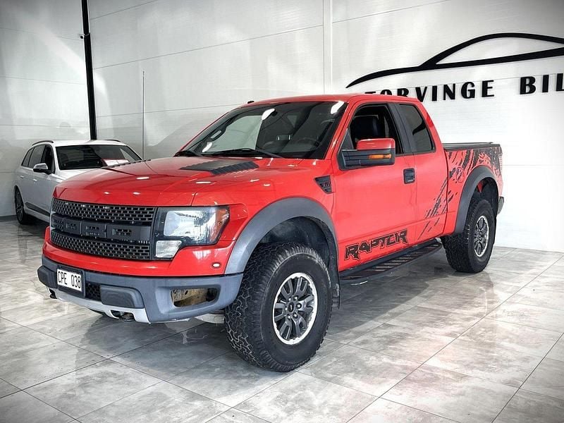 Orange Begagnad 2010 Ford F-150 Raptor Pickup | 259 000 kr - Bild 1/4