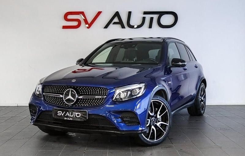 Begagnad Mercedes GLC43 AMG AMG 367 HK (269 kW) 2018 Blå SUV