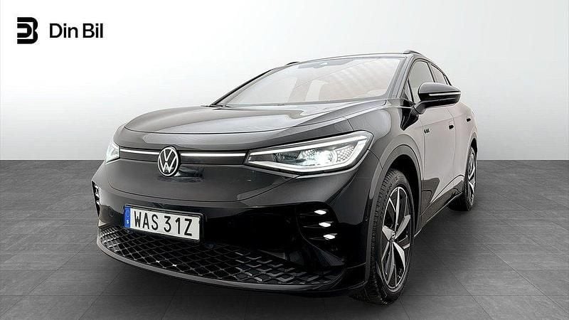 Svart Begagnad 2023 VW ID.4 GTX SUV | 479 900 kr - Bild 1/4