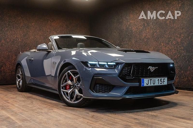 Blå Begagnad 2024 Ford Mustang GT Performance Edition Cab | 679 500 kr - Bild 1/4