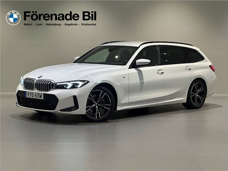 Vit Begagnad 2024 BMW 320 M Sport Kombi | 439 000 kr (Lite dyr) - Bild 1/4