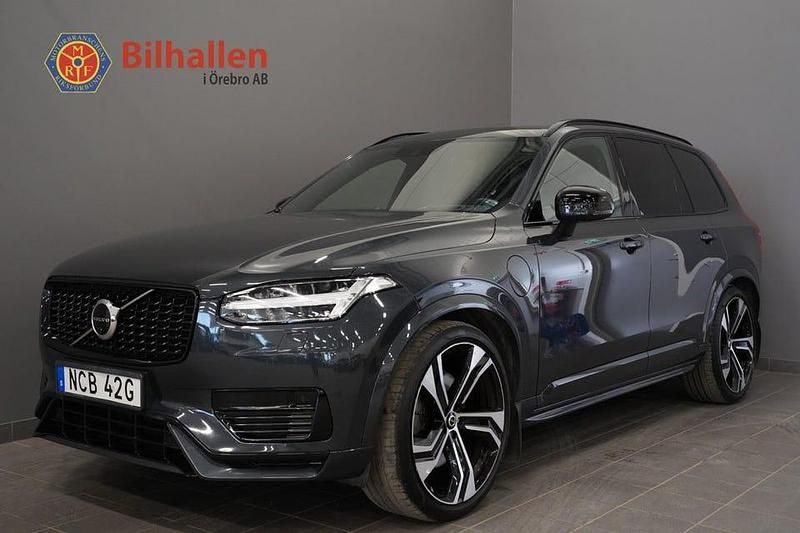 Begagnad Volvo XC90 R-Design Pro 392 HK (288 kW) 2022 Grå SUV