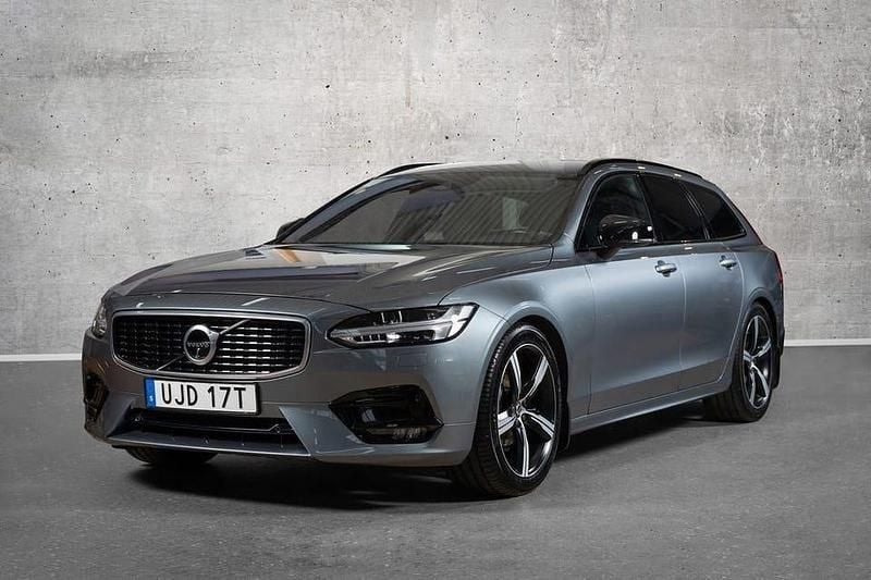 Begagnad Volvo V90 R-Design 192 HK (141 kW) 2020 Grå Kombi