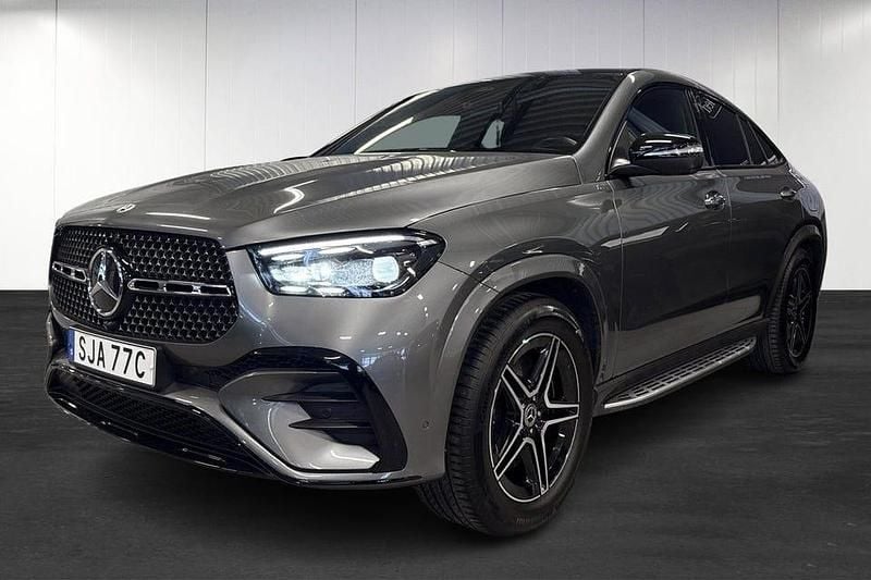 Grå Begagnad 2024 Mercedes GLE350 AMG line Sportkupé | 909 000 kr - Bild 1/4