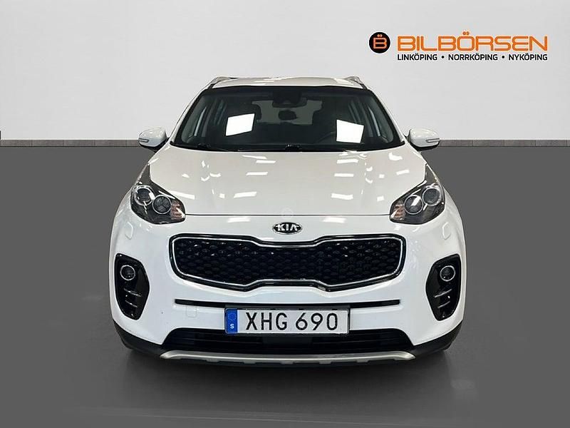 Begagnad Kia Sportage Advance 177 HK (130 kW) 2018 Vit SUV