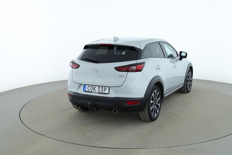 Begagnad Mazda CX-3 Exclusive-Line 151 HK (111 kW) 2019 Vit SUV