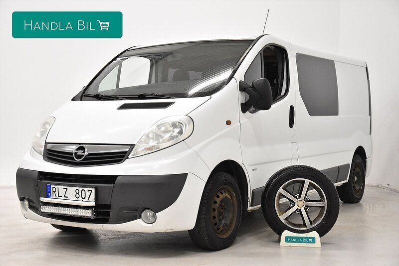 Vit Begagnad 2008 Opel Vivaro Van | 89 900 kr (Marknadspris) - Bild 1/3
