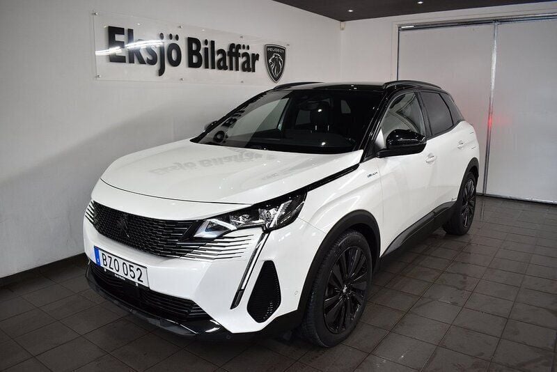 Vit Begagnad 2021 Peugeot 3008 Business-Line SUV | 284 500 kr - Bild 1/4