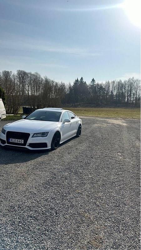 Vit Begagnad 2012 Audi A7 Sportback S-Line Halvkombi | 175 000 kr (Marknadspris) - Bild 1/4