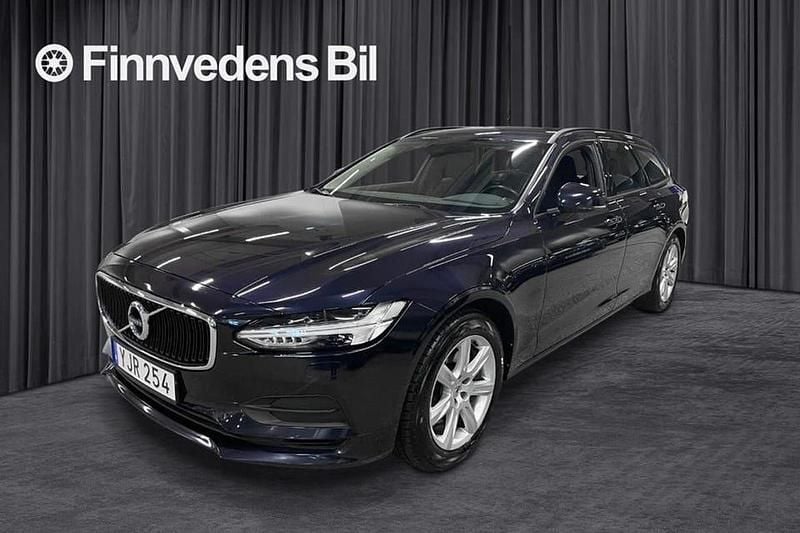 Blå Begagnad 2017 Volvo V90 Business Edition Kombi | 244 800 kr (Bra pris) - Bild 1/4