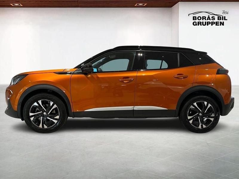 Begagnad Peugeot e-2008 GT 100 kW (137 HK) 2022 Orange SUV