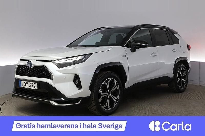 Vit Begagnad 2023 Toyota RAV4 Hybrid Premium SUV | 479 990 kr (Dyr) - Bild 1/4
