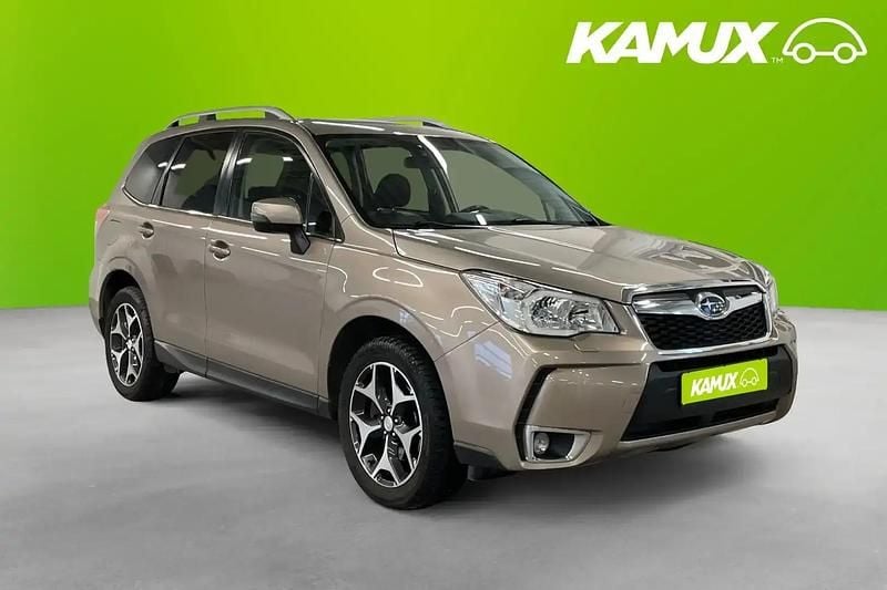 Brun Begagnad 2014 Subaru Forester SUV | 149 800 kr (Marknadspris) - Bild 1/4