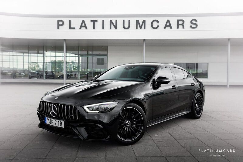 Svart Begagnad 2019 Mercedes AMG GT 43 AMG Sportkupé | 739 000 kr (Marknadspris) - Bild 1/4