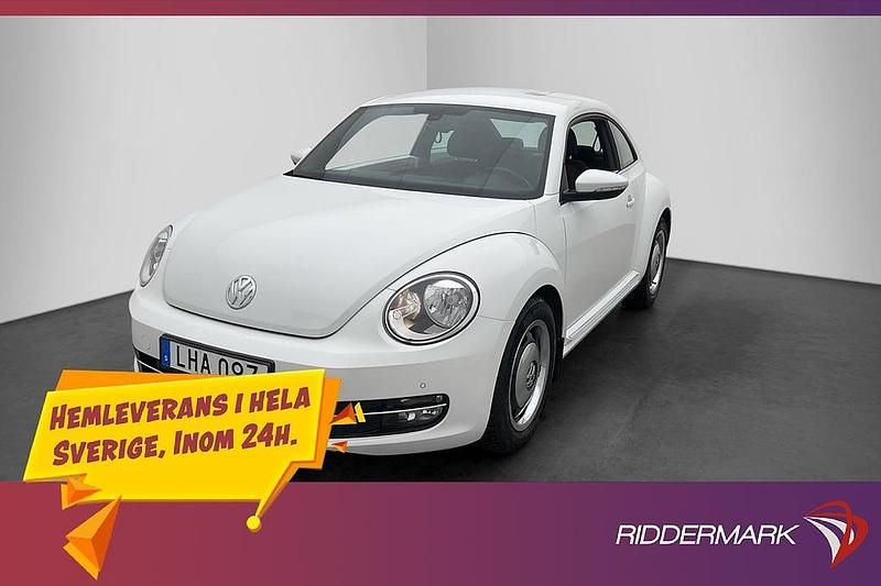Begagnad VW Beetle 2016 Vit Halvkombi