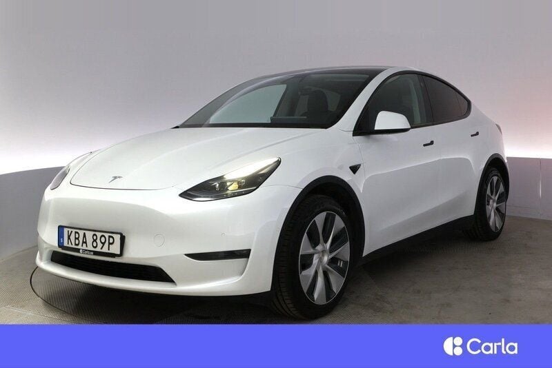 Null Begagnad 2021 Tesla Model Y Long Range SUV | 322 900 kr - Bild 1/4