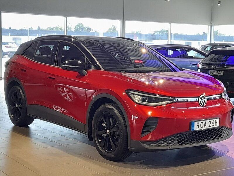 Mörkröd (kings red metallic black) Ny 2025 VW ID.4 Pro SUV | 626 900 kr (Dyr) - Bild 1/4