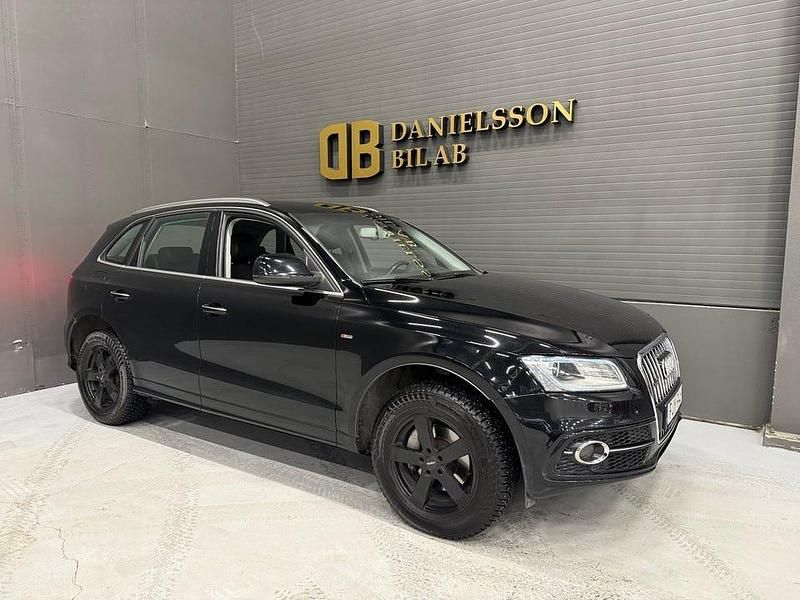 Begagnad Audi Q5 S-Line 190 HK (139 kW) 2015 Svart SUV