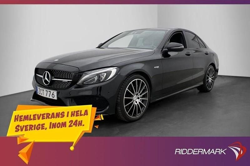 Begagnad Mercedes C43 AMG AMG 367 HK (269 kW) 2017 Svart Sedan