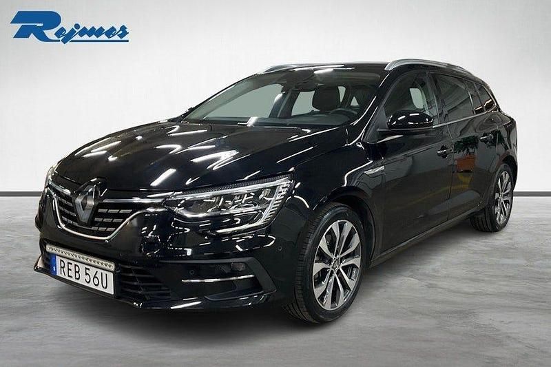 Svart stjärna met gne Begagnad 2023 Renault Mégane IV Intens Kombi | 239 800 kr - Bild 1/4