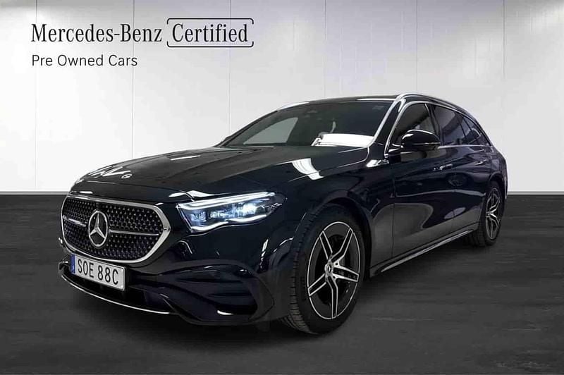Svart Begagnad 2024 Mercedes E300 AMG Kombi | 699 700 kr (Marknadspris) - Bild 1/1