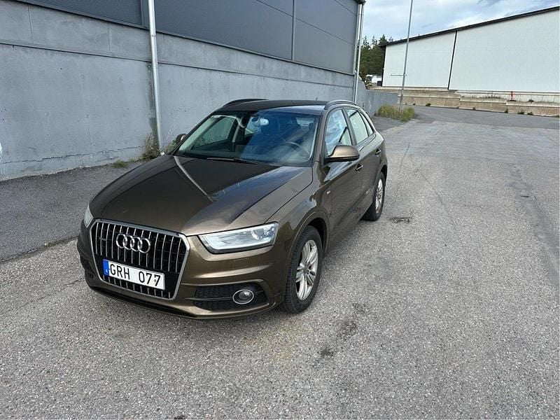 Brun Begagnad 2012 Audi Q3 Comfort SUV | 92 500 kr (Marknadspris) - Bild 1/4
